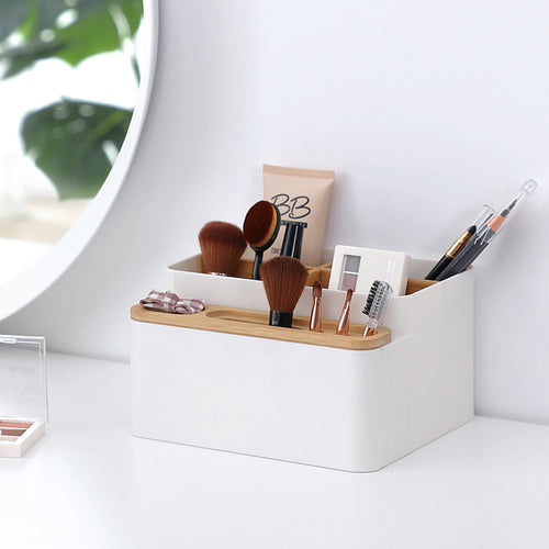 Nordic Bamboo Desk Organizer